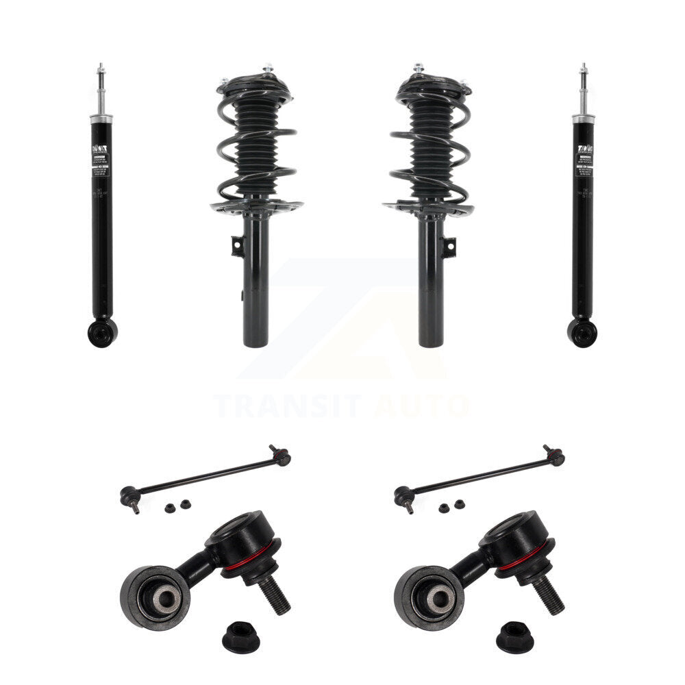 [Avant et Arrière] Ensemble de jambe de suspension avec ressort hélicoïdal pour Honda Civic KSS-107777