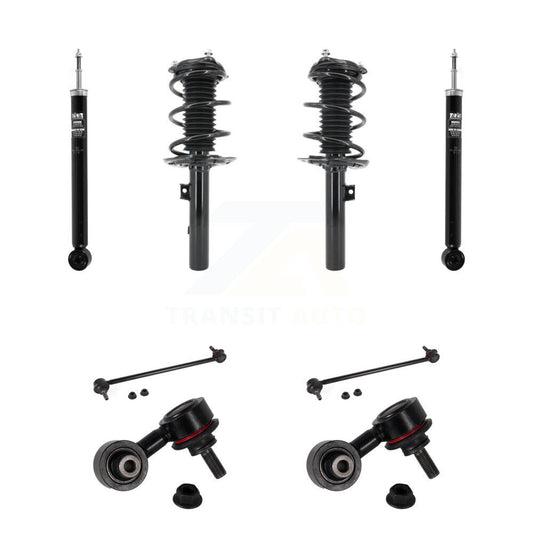 [Avant et Arrière] Ensemble de jambe de suspension avec ressort hélicoïdal pour Honda Civic KSS-107777