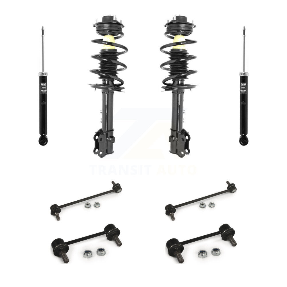 [Avant et Arrière] Ensemble de jambe de suspension avec ressort hélicoïdal pour Kia Sportage KSS-107781