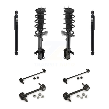[Avant et Arrière] Ensemble de jambe de suspension avec ressort hélicoïdal pour 2007-2012 Acura RDX KSS-107783