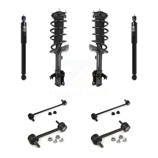 [Avant et Arrière] Ensemble de jambe de suspension avec ressort hélicoïdal pour 2007-2012 Acura RDX KSS-107783