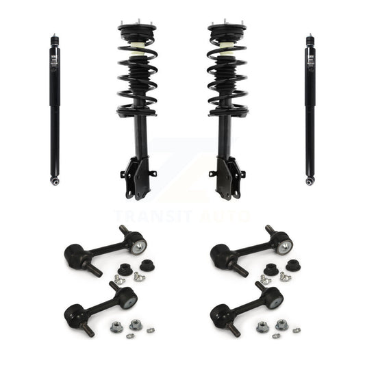 [Avant et Arrière] Ensemble de jambe de suspension avec ressort hélicoïdal pour Ford Edge Lincoln MKX KSS-107785