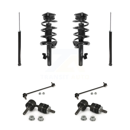 [Avant et Arrière] Ensemble de jambe de suspension avec ressort hélicoïdal pour Volvo S40 C30 V50 KSS-107790