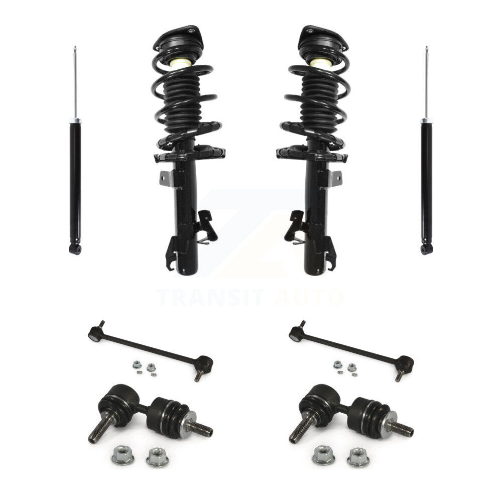 [Avant et Arrière] Ensemble de jambe de suspension avec ressort hélicoïdal pour Mazda 3 KSS-107793
