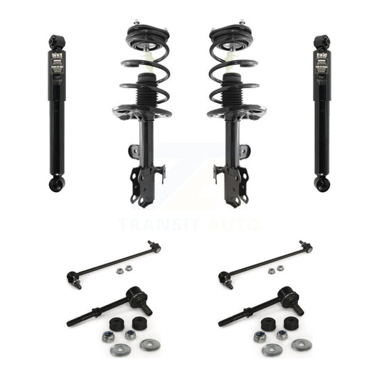 [Avant et Arrière] Ensemble de jambe de suspension avec ressort hélicoïdal pour Toyota RAV4 KSS-107795