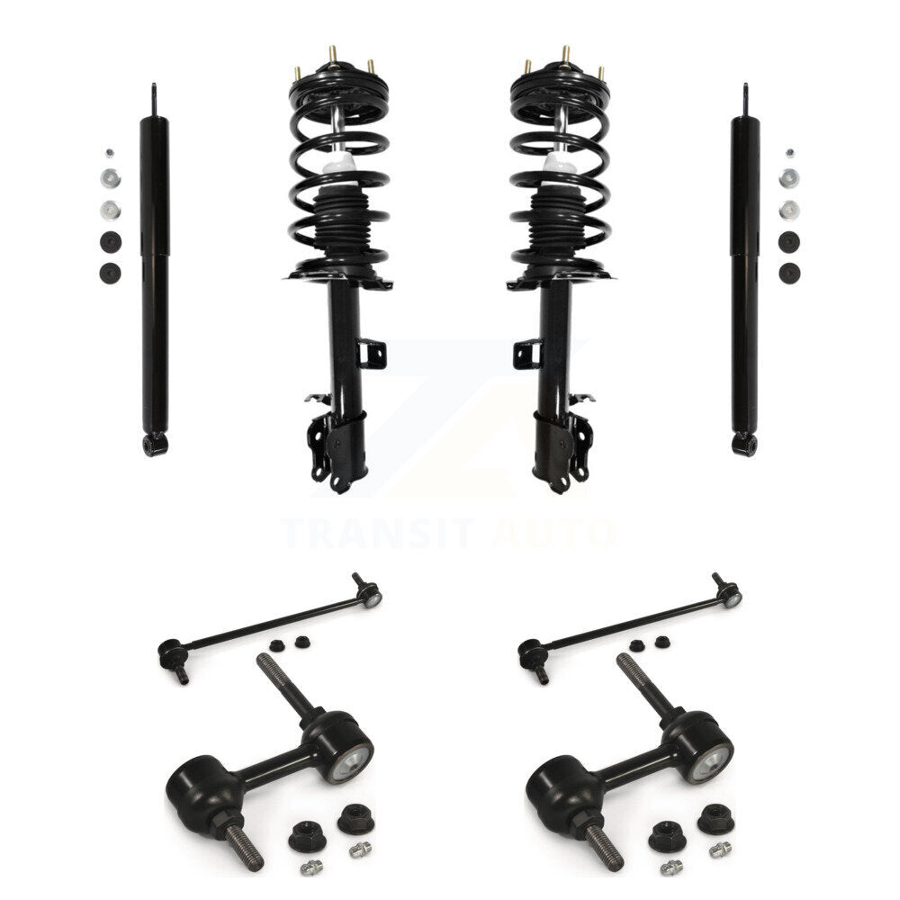 [Avant et Arrière] Ensemble de jambe de suspension avec ressort hélicoïdal pour Ford Escape Mazda KSS-107796