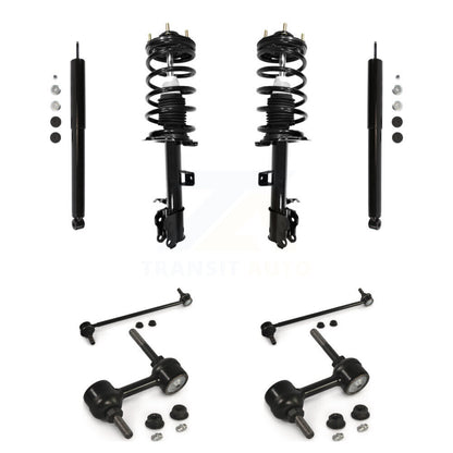 [Avant et Arrière] Ensemble de jambe de suspension avec ressort hélicoïdal pour Ford Escape Mazda KSS-107796