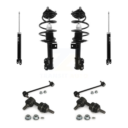 [Avant et Arrière] Ensemble de jambe de suspension avec ressort hélicoïdal pour Hyundai Sonata Kia KSS-107799
