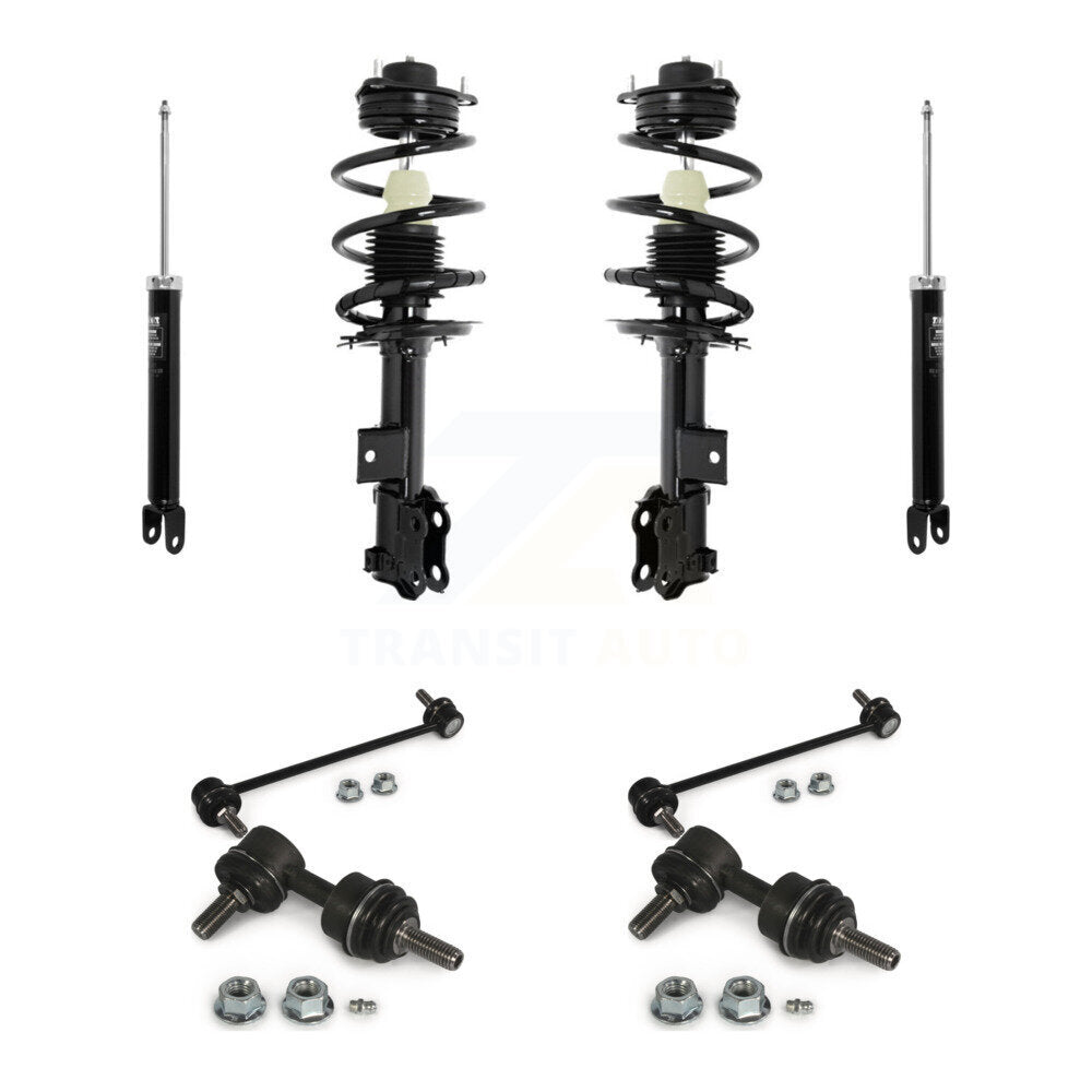 [Avant et Arrière] Ensemble de jambe de suspension avec ressort hélicoïdal pour Hyundai Sonata Kia KSS-107800