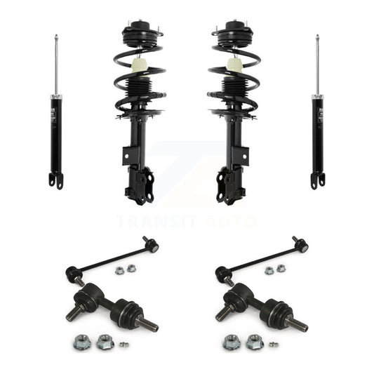 [Avant et Arrière] Ensemble de jambe de suspension avec ressort hélicoïdal pour Hyundai Sonata Kia KSS-107800