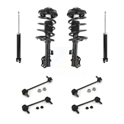[Avant et Arrière] Ensemble de jambe de suspension avec ressort hélicoïdal pour Kia Rondo Optima KSS-107801