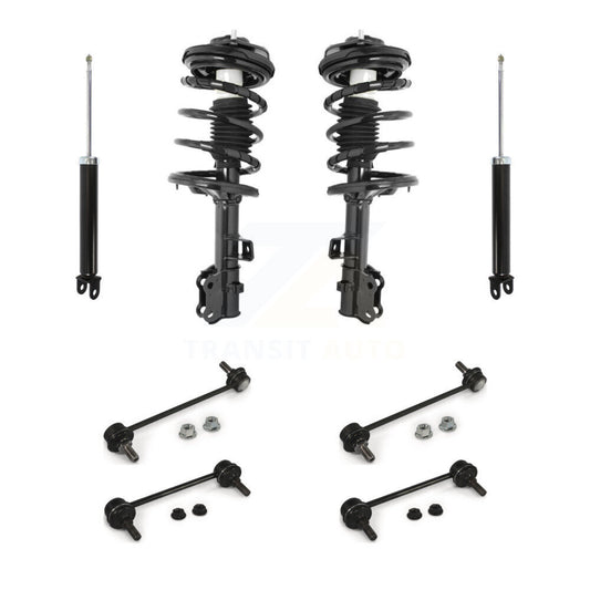 [Avant et Arrière] Ensemble de jambe de suspension avec ressort hélicoïdal pour Kia Rondo Optima KSS-107801