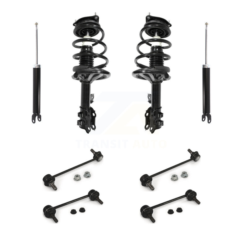 [Avant et Arrière] Ensemble de jambe de suspension avec ressort hélicoïdal pour Hyundai Elantra KSS-107802