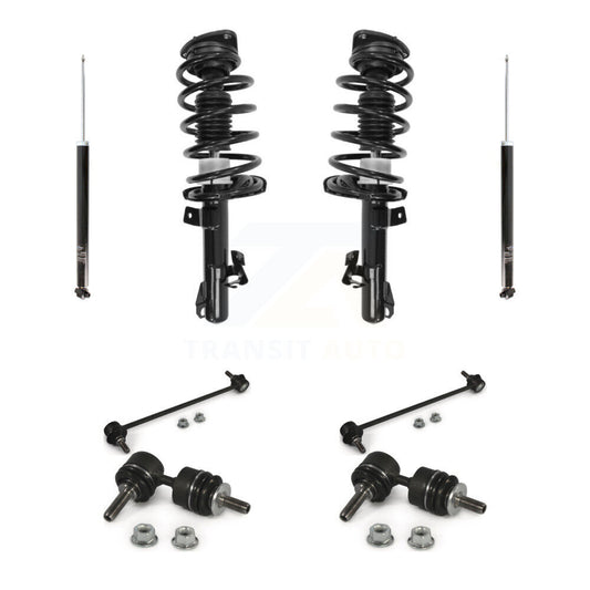 [Avant et Arrière] Ensemble de jambe de suspension avec ressort hélicoïdal pour 2012-2015 Mazda 5 KSS-107803