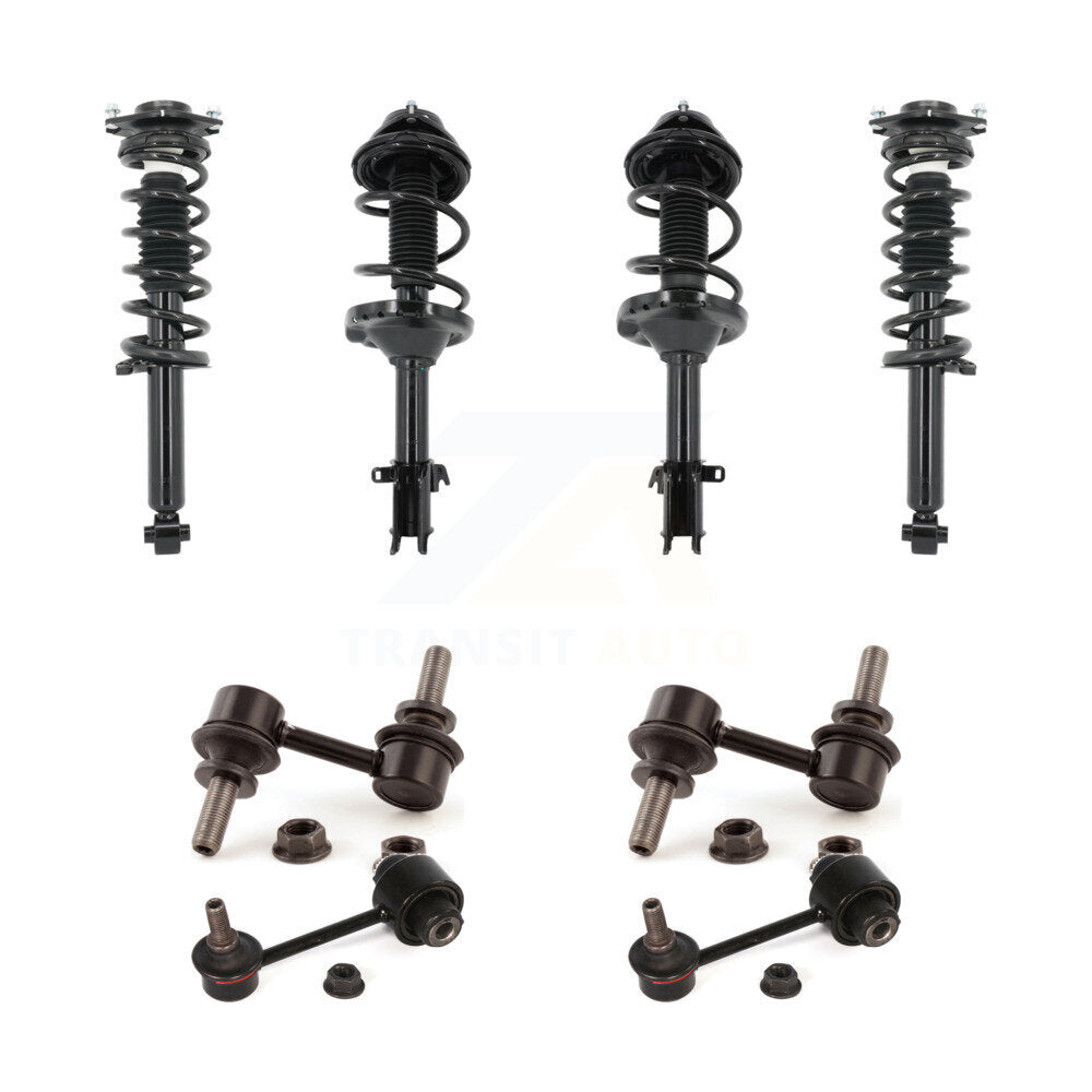 [Avant et Arrière] Ensemble de jambe de suspension avec ressort hélicoïdal pour 2013-2014 Subaru Outback KSS-107805