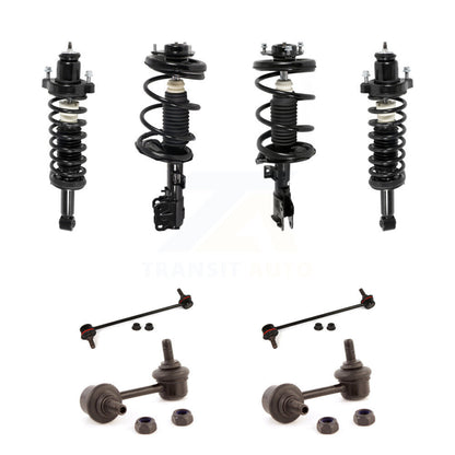 [Avant et Arrière] Ensemble de jambe de suspension avec ressort hélicoïdal pour Mitsubishi Lancer GTS Models Only KSS-107808