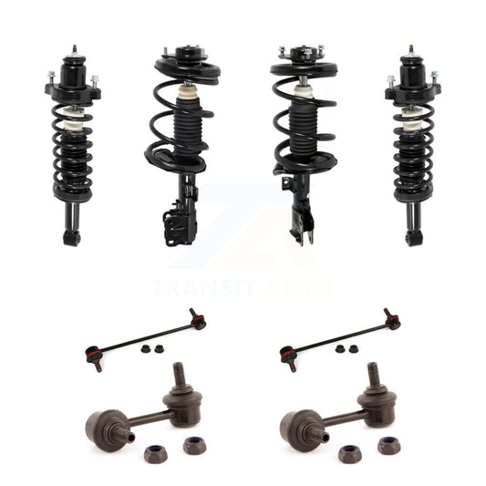 [Avant et Arrière] Ensemble de jambe de suspension avec ressort hélicoïdal pour Mitsubishi Lancer GTS Models Only KSS-107808