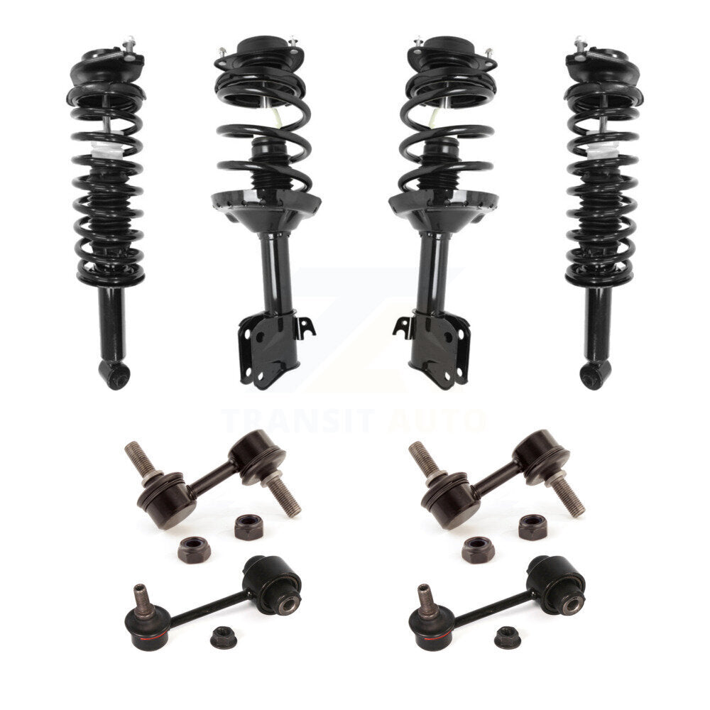 [Avant et Arrière] Ensemble de jambe de suspension avec ressort hélicoïdal pour Subaru Forester KSS-107809