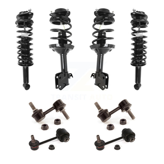 [Avant et Arrière] Ensemble de jambe de suspension avec ressort hélicoïdal pour Subaru Forester KSS-107809