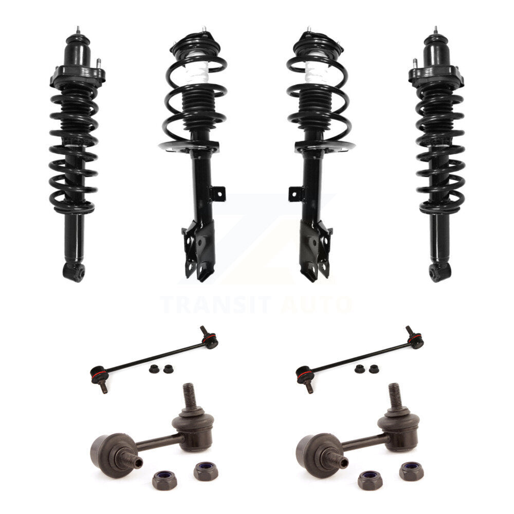 [Avant et Arrière] Ensemble de jambe de suspension avec ressort hélicoïdal pour 2007-2009 Jeep Patriot Compass KSS-107811