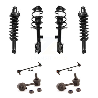 [Avant et Arrière] Ensemble de jambe de suspension avec ressort hélicoïdal pour 2007-2009 Jeep Patriot Compass KSS-107811