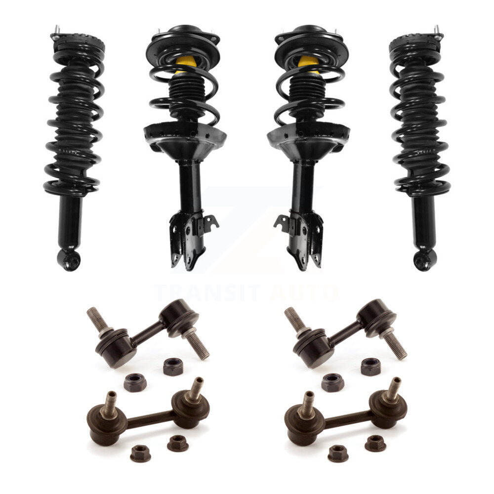 [Avant et Arrière] Ensemble de jambe de suspension avec ressort hélicoïdal pour Subaru Legacy KSS-107812