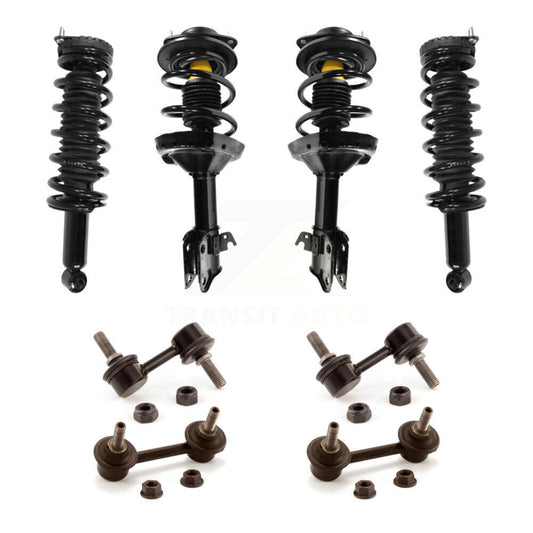 [Avant et Arrière] Ensemble de jambe de suspension avec ressort hélicoïdal pour Subaru Legacy KSS-107812