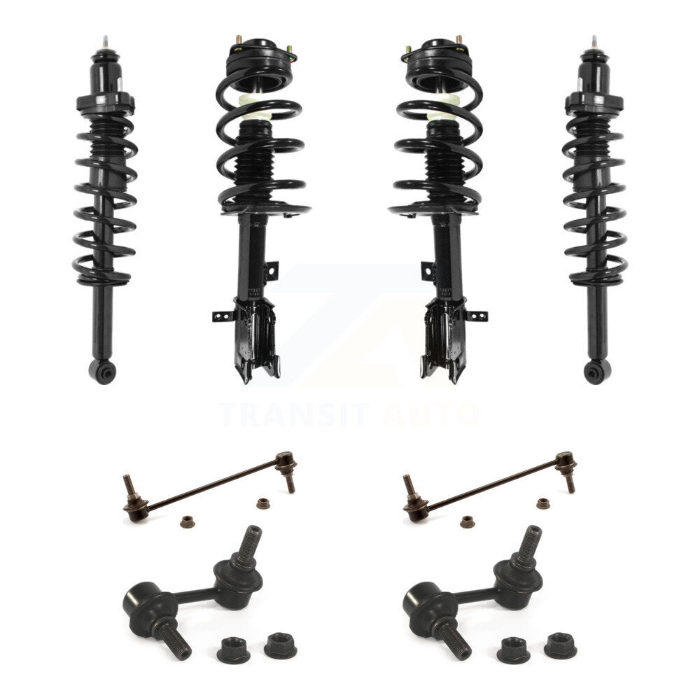 [Avant et Arrière] Ensemble de jambe de suspension avec ressort hélicoïdal pour 2009-2010 Dodge Journey 3.5L KSS-107814