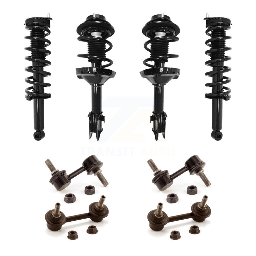 [Avant et Arrière] Ensemble de jambe de suspension avec ressort hélicoïdal pour Subaru Outback KSS-107816