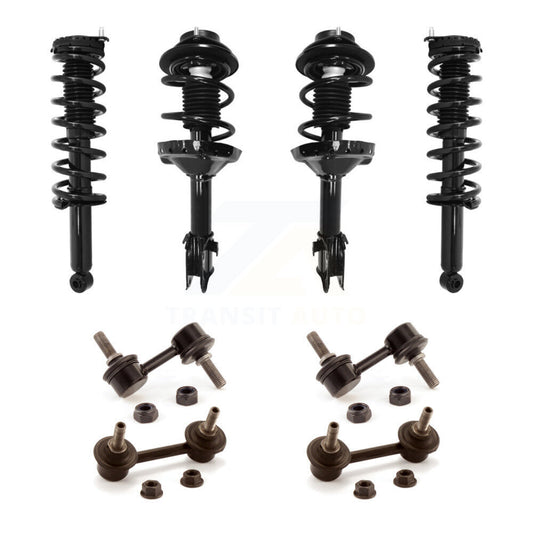 [Avant et Arrière] Ensemble de jambe de suspension avec ressort hélicoïdal pour Subaru Outback KSS-107816