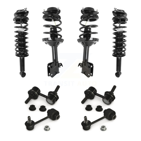[Avant et Arrière] Ensemble de jambe de suspension avec ressort hélicoïdal pour Subaru Forester KSS-107817