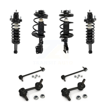 [Avant et Arrière] Ensemble de jambe de suspension avec ressort hélicoïdal pour Mitsubishi Lancer GTS Models Only KSS-107820