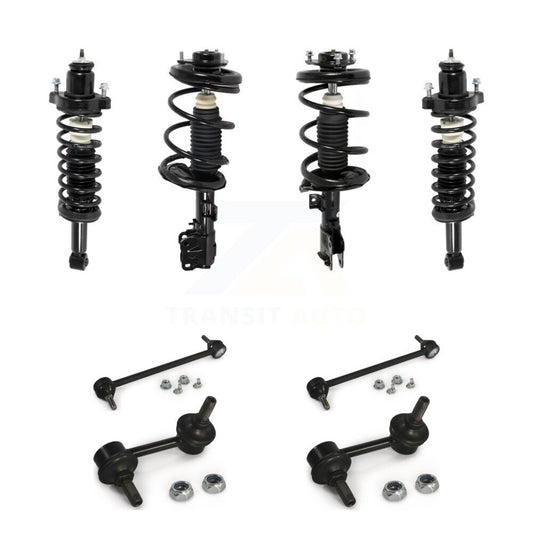 [Avant et Arrière] Ensemble de jambe de suspension avec ressort hélicoïdal pour Mitsubishi Lancer GTS Models Only KSS-107820