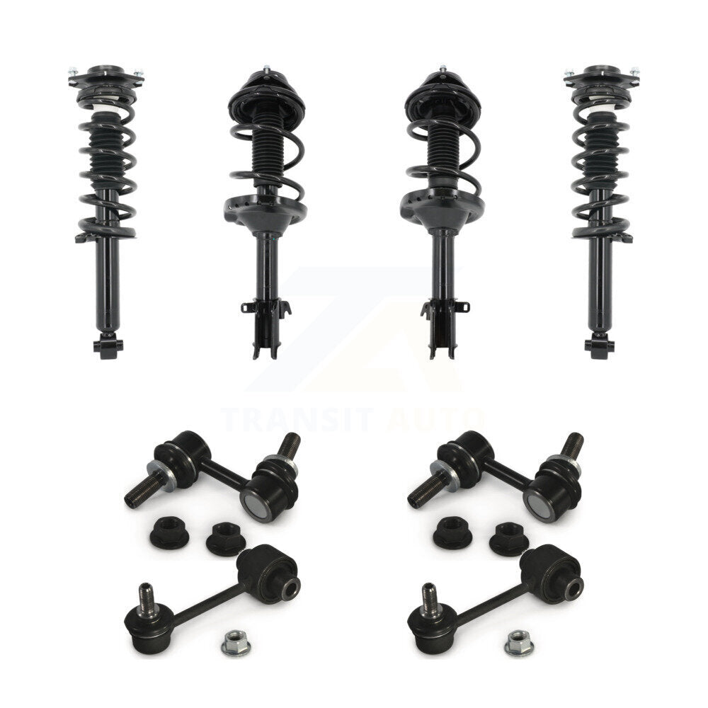 [Avant et Arrière] Ensemble de jambe de suspension avec ressort hélicoïdal pour 2013-2014 Subaru Outback KSS-107822