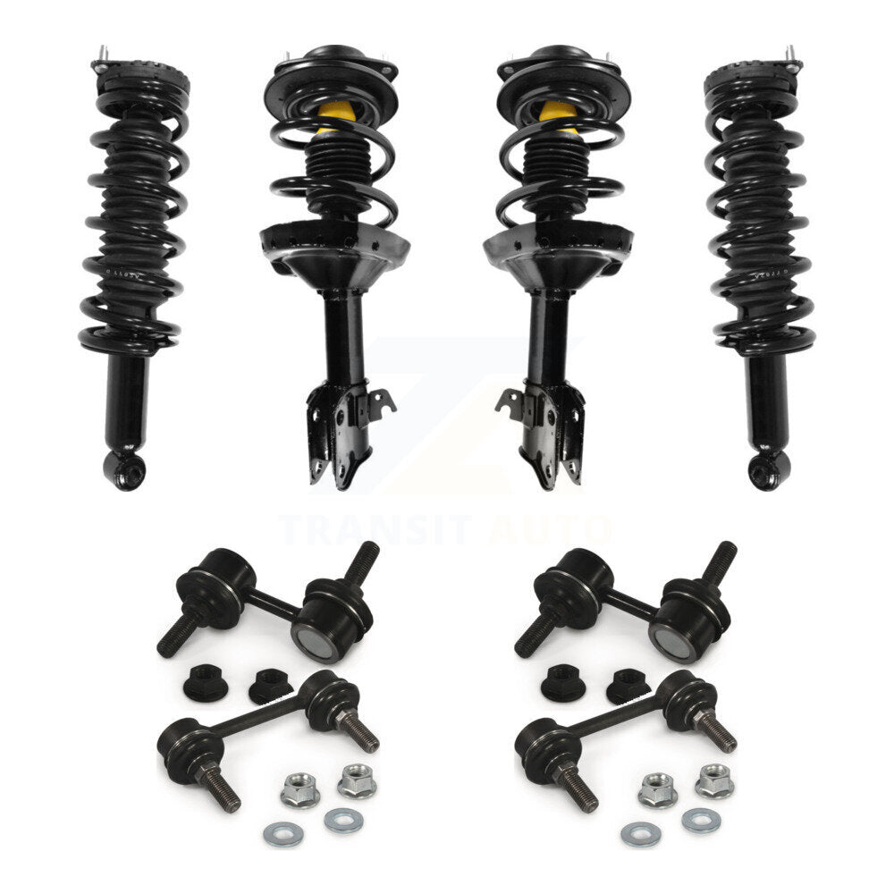 [Avant et Arrière] Ensemble de jambe de suspension avec ressort hélicoïdal pour Subaru Legacy KSS-107824