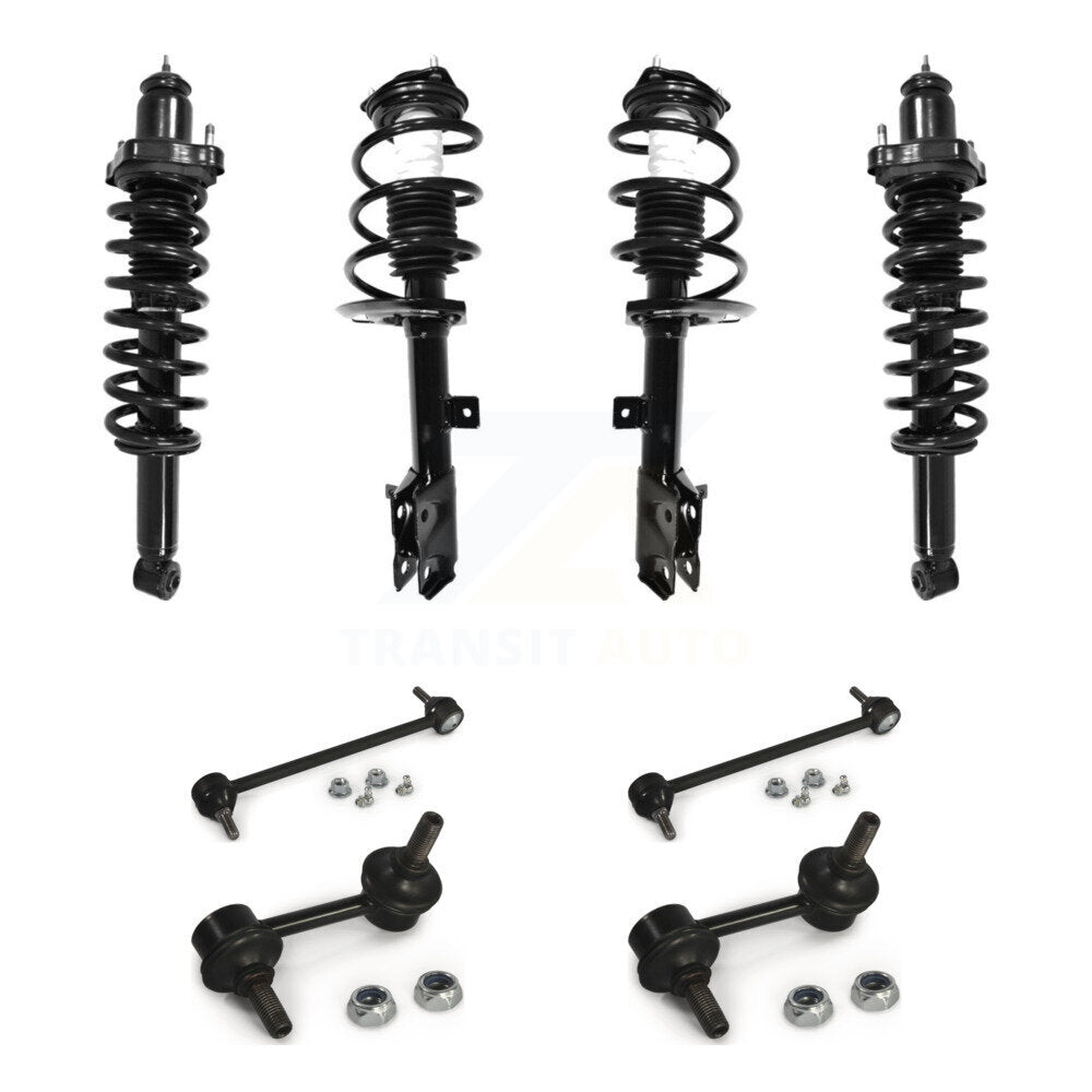 [Avant et Arrière] Ensemble de jambe de suspension avec ressort hélicoïdal pour 2007-2009 Jeep Patriot Compass KSS-107825