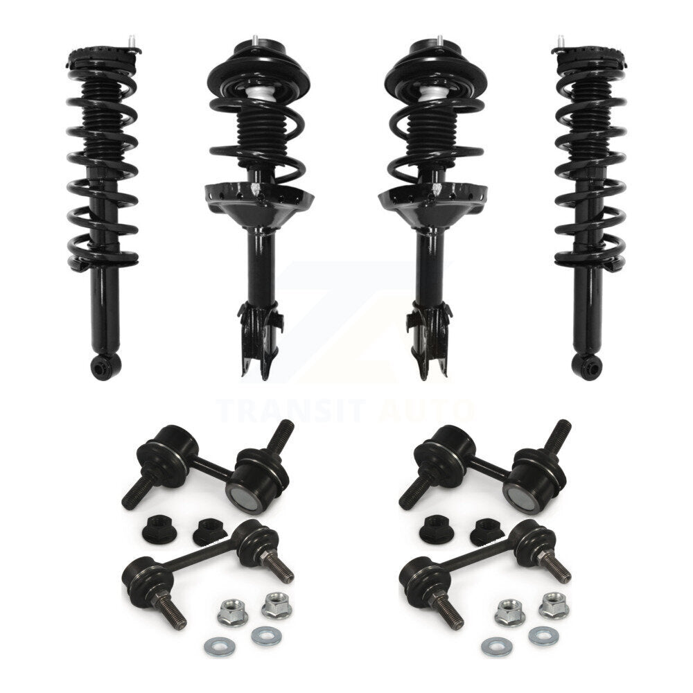 [Avant et Arrière] Ensemble de jambe de suspension avec ressort hélicoïdal pour Subaru Outback KSS-107826