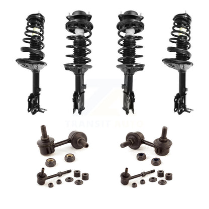 [Avant et Arrière] Ensemble de jambe de suspension avec ressort hélicoïdal pour 2000-2005 Hyundai Accent KSS-107828