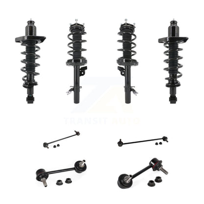 [Avant et Arrière] Ensemble de jambe de suspension avec ressort hélicoïdal pour 2014-2020 Acura MDX Fits FWD AWD KSS-107831