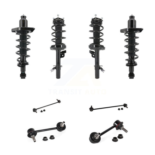 [Avant et Arrière] Ensemble de jambe de suspension avec ressort hélicoïdal pour 2014-2020 Acura MDX Fits FWD AWD KSS-107831
