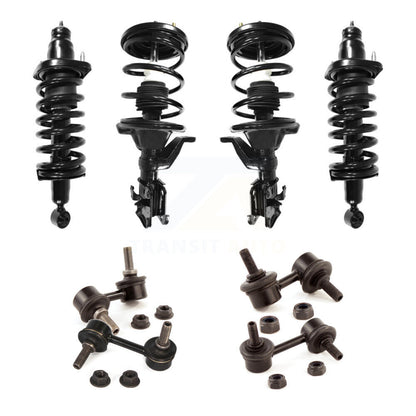 [Avant et Arrière] Ensemble de jambe de suspension avec ressort hélicoïdal pour Honda Civic Acura EL KSS-107832
