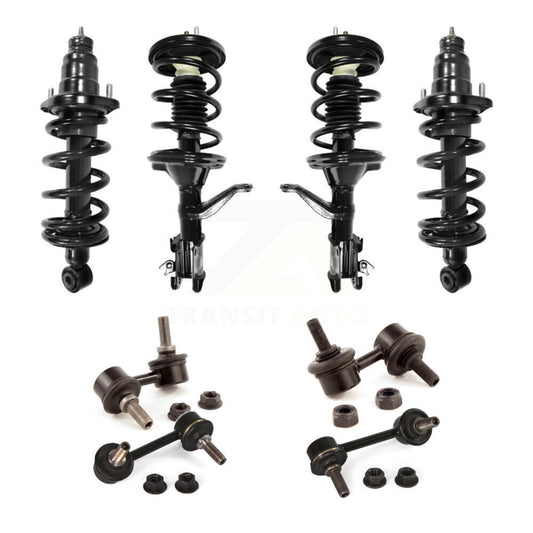 [Avant et Arrière] Ensemble de jambe de suspension avec ressort hélicoïdal pour Honda Element KSS-107834