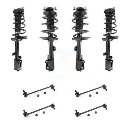 [Avant et Arrière] Ensemble de jambe de suspension avec ressort hélicoïdal pour 2009-2012 Toyota Venza FWD KSS-107838