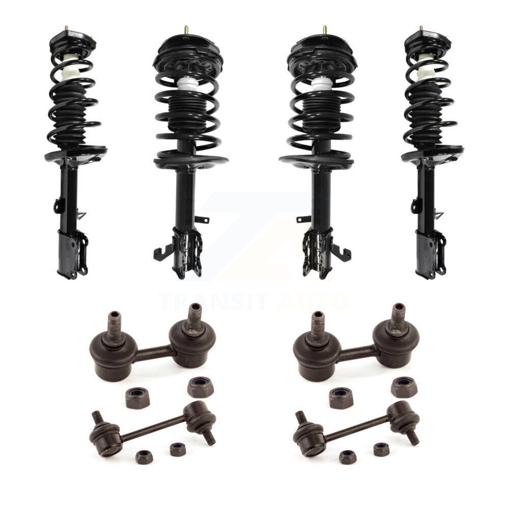 [Avant et Arrière] Ensemble de jambe de suspension avec ressort hélicoïdal pour 1998-2002 Chevrolet Prizm KSS-107842
