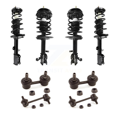 [Avant et Arrière] Ensemble de jambe de suspension avec ressort hélicoïdal pour 1998-2002 Chevrolet Prizm KSS-107842