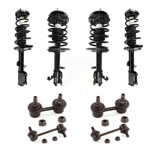 [Avant et Arrière] Ensemble de jambe de suspension avec ressort hélicoïdal pour 1998-2002 Chevrolet Prizm KSS-107842