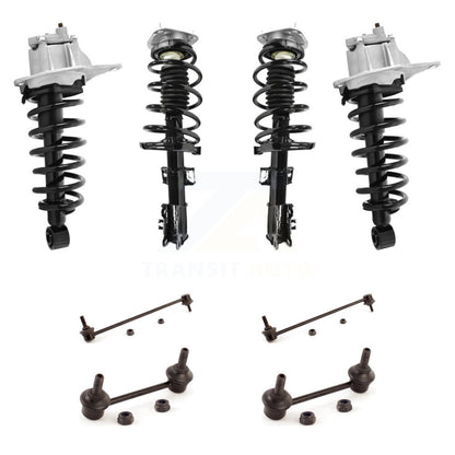 [Avant et Arrière] Ensemble de jambe de suspension avec ressort hélicoïdal pour Volvo XC70 KSS-107845