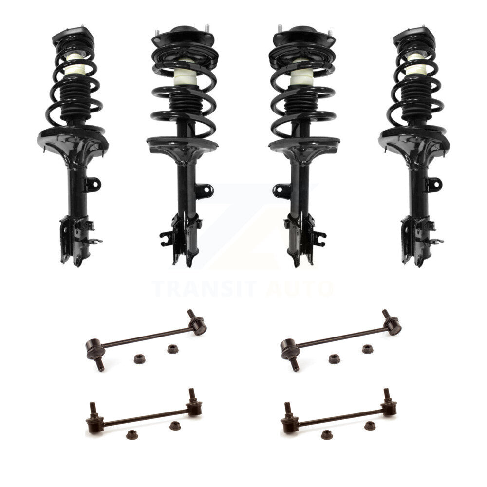 [Avant et Arrière] Ensemble de jambe de suspension avec ressort hélicoïdal pour Hyundai Tucson Kia Sportage KSS-107846