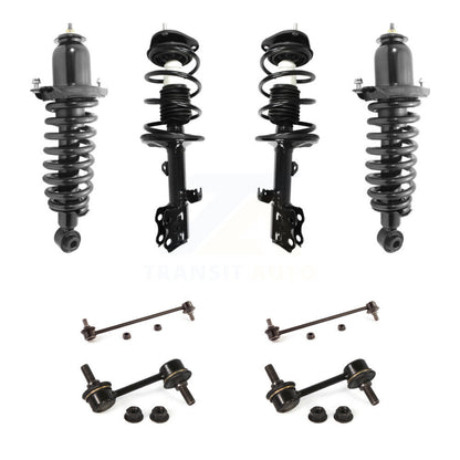 [Avant et Arrière] Ensemble de jambe de suspension avec ressort hélicoïdal pour Toyota Matrix Pontiac Vibe AWD KSS-107847