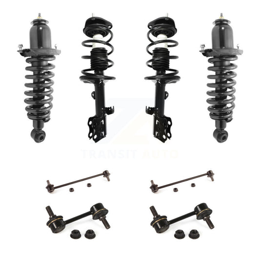 [Avant et Arrière] Ensemble de jambe de suspension avec ressort hélicoïdal pour Toyota Matrix Pontiac Vibe AWD KSS-107847